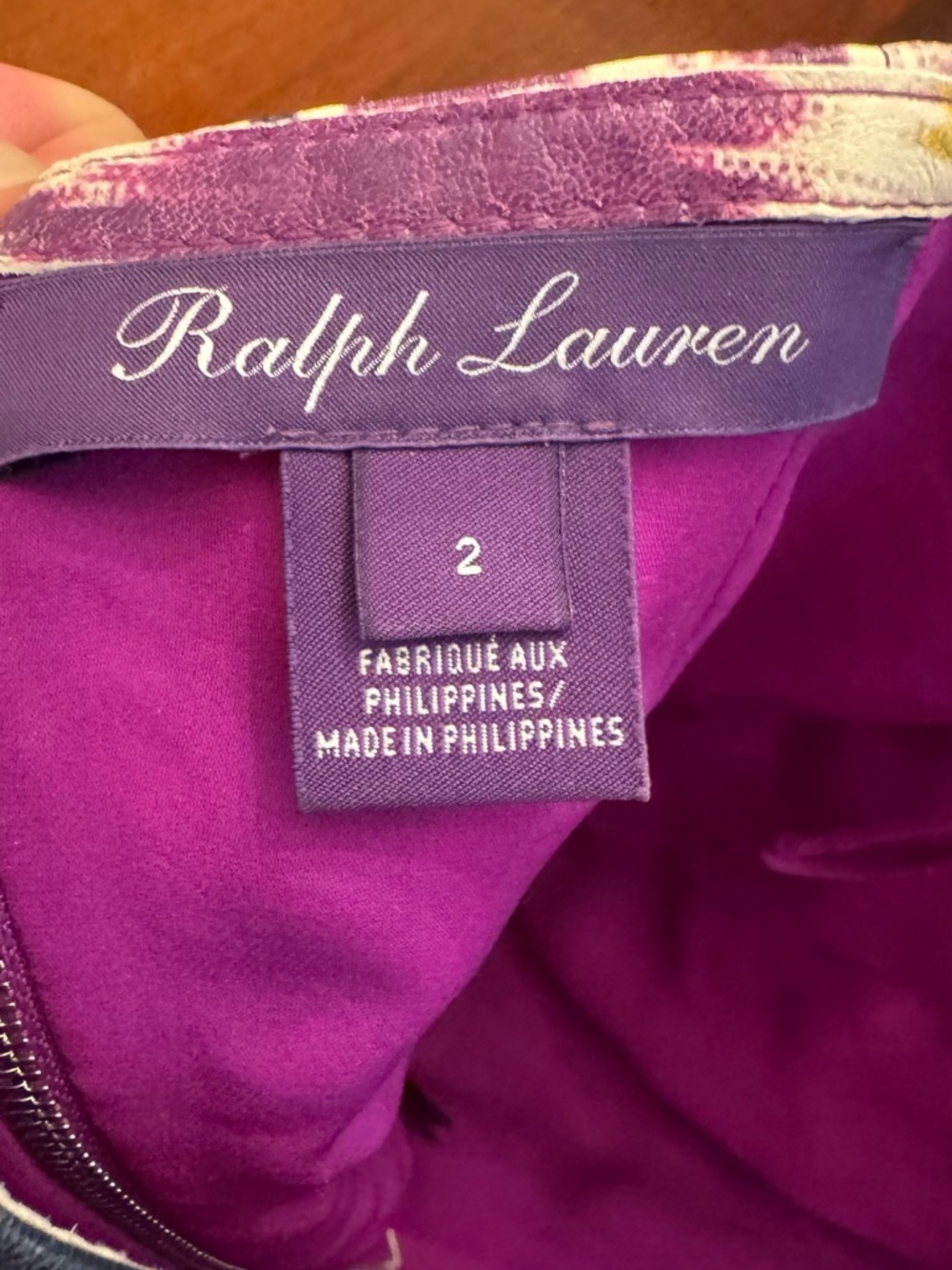 Ralph Lauren Purple Label Esteri Ikat-Print Nappa Leather Bustier - Picture 10 of 10